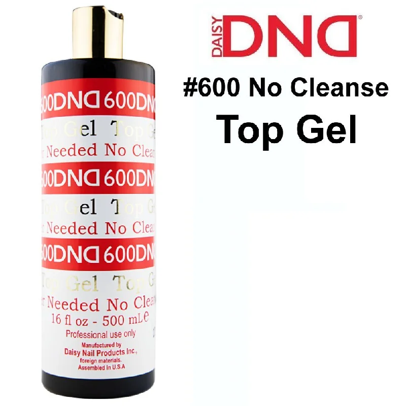 nail polish pastry beige-DND (600) No Cleanse Top Gel, 16 oz