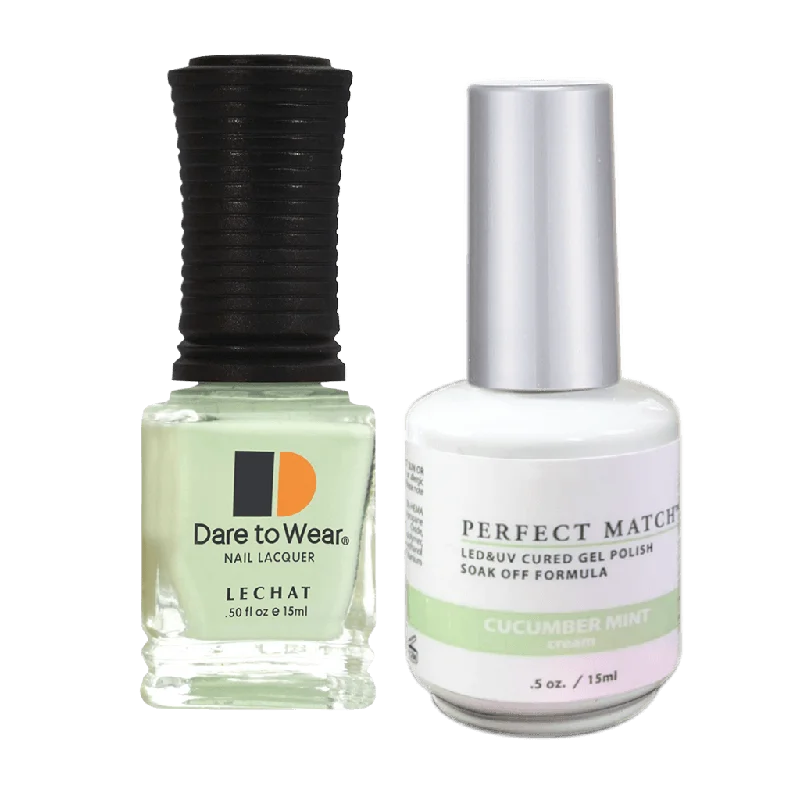 nail polish quinoa white-Perfect Match Gel Duo PMS 227 CUCUMBER MINT