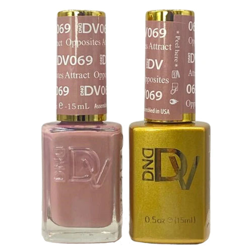 nail polish country charm-DIVA Duo DV069 Opposites Attract