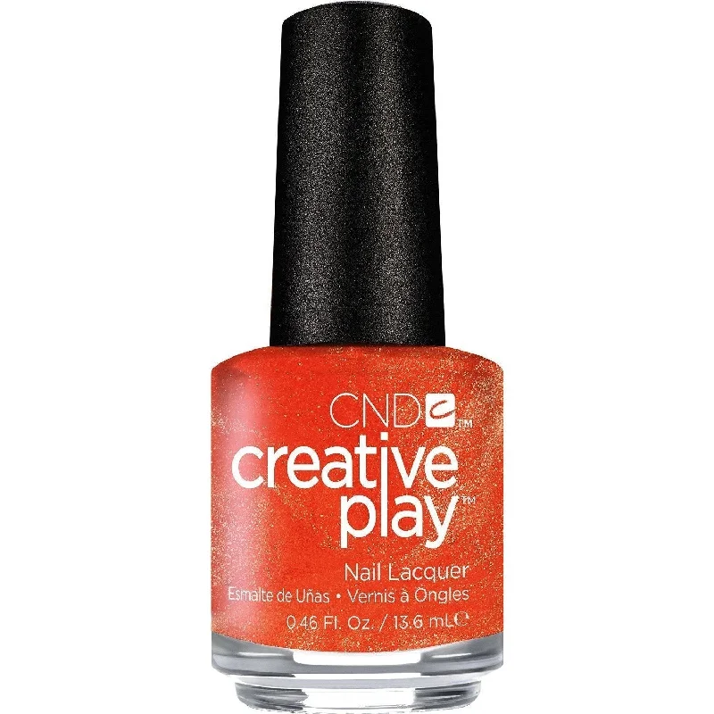 nail polish rink blue-CND Creative Play -  Orange You Curious 0.5 oz - #421