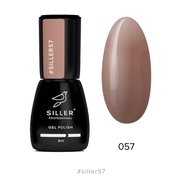 nail polish ember red-Gel Polish №57 8 ml Siller