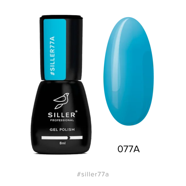 nail polish brook blue-Gel Polish №77A 8 ml Siller