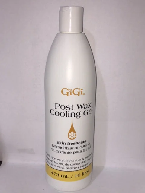 nail repair for nail repair maintenance-GIGI POST WAX COOLING GEL 16 OZ