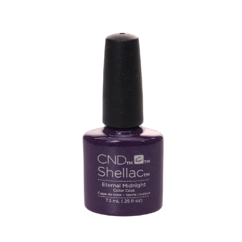 nail polish copper vein-Shellac - Eternal Midnight