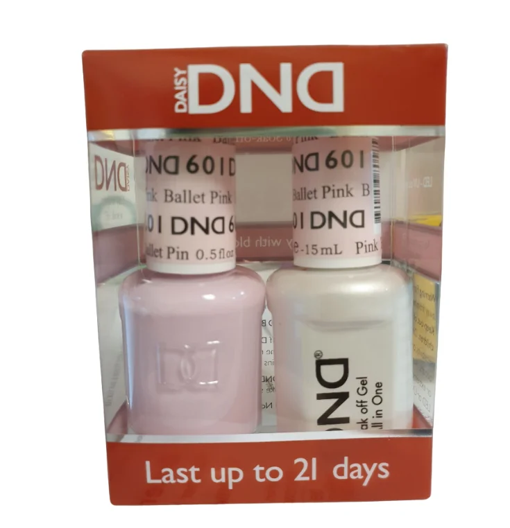 nail repair with nail repair lotion-DND 601 BALLET PINK 2/PACK