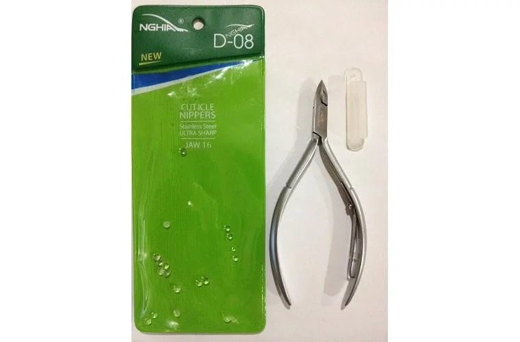 nail repair with nail repair top-D-08-14 NGHIA STAINLESS STEEL CUTICLE NIPPER