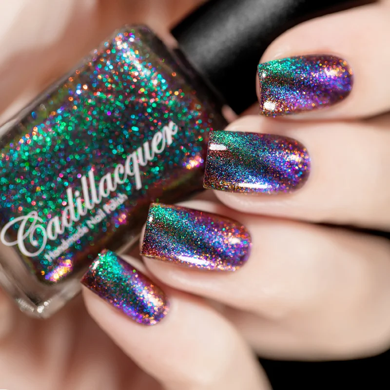 nail polish bow wave-Cadillacquer - Winter 2024 - Reflections (Magnetic)