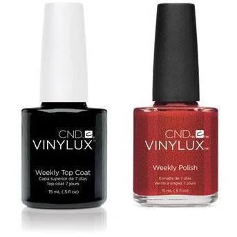 nail polish coral reef-CND - Vinylux Topcoat & Hand Fired 0.5 oz - #228