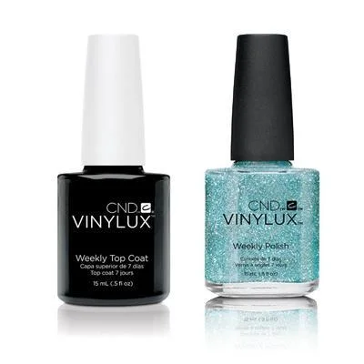 nail polish rosemary gray-CND - Vinylux Topcoat & Glacial Mist 0.5 oz - #204