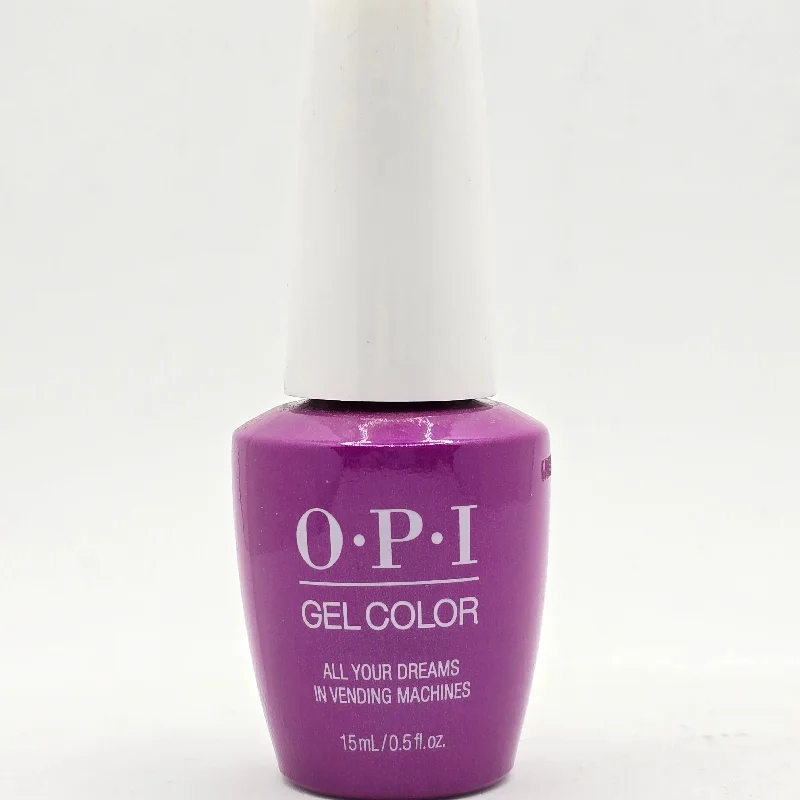 nail repair for nail health boost-OPI GC T84 - GEL COLOR ALL YOUR DREAMS IN VENDING MACHINES