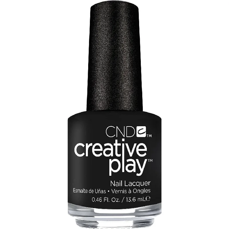 nail polish popsicle drip-CND Creative Play -  Black Forth 0.5 oz - #451