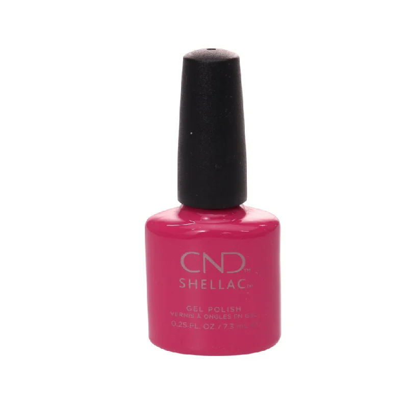 nail polish granite gray-Shellac - Hot Pop Pink