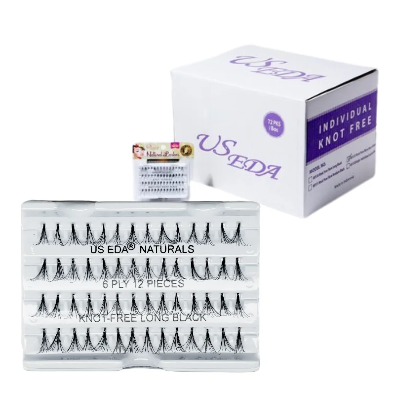 nail polish rice pudding-US EDA Natural Lash 12-piece | Long - Box/72 pans