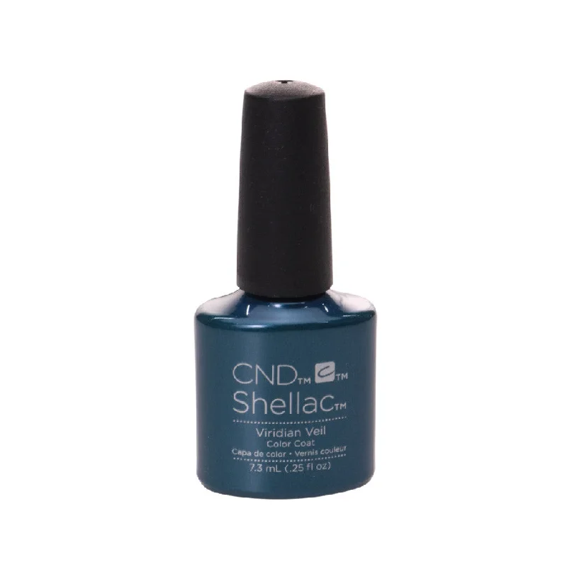 nail polish steel shine-Shellac - Viridian Veil