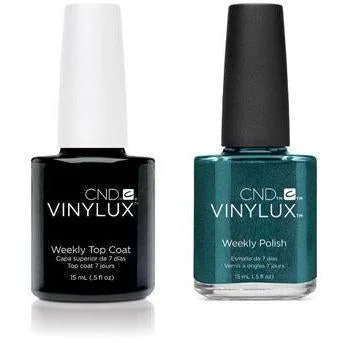 nail polish kelp green-CND - Vinylux Topcoat & Fern Flannel 0.5 oz - #224