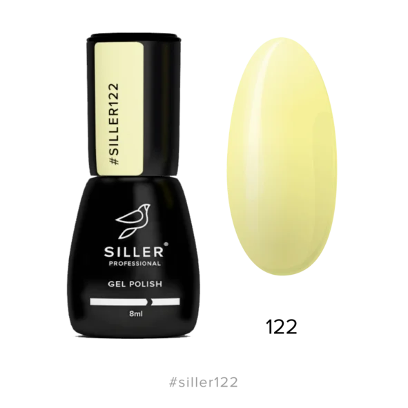 nail polish cloud white-Gel Polish №122 8 ml Siller