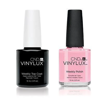 nail polish pepper grind-CND - Vinylux Topcoat & Be Demure 0.5 oz - #214