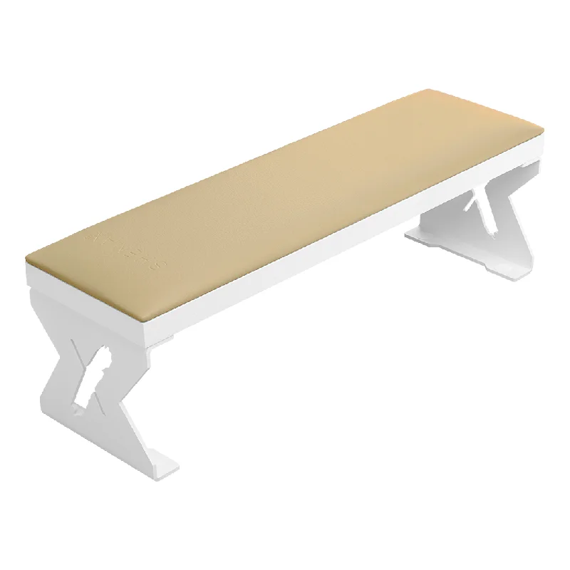 nail repair for nail clarity-Shemax Manicure Table Hand Rest Luxury Beige