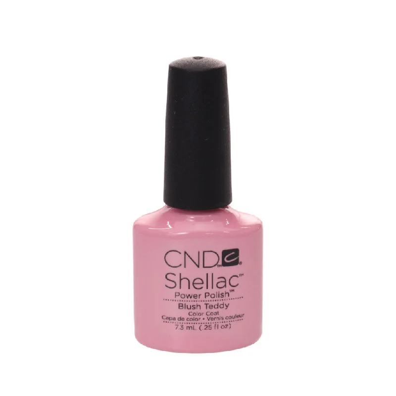 nail polish latte foam-Shellac - Blush Teddy