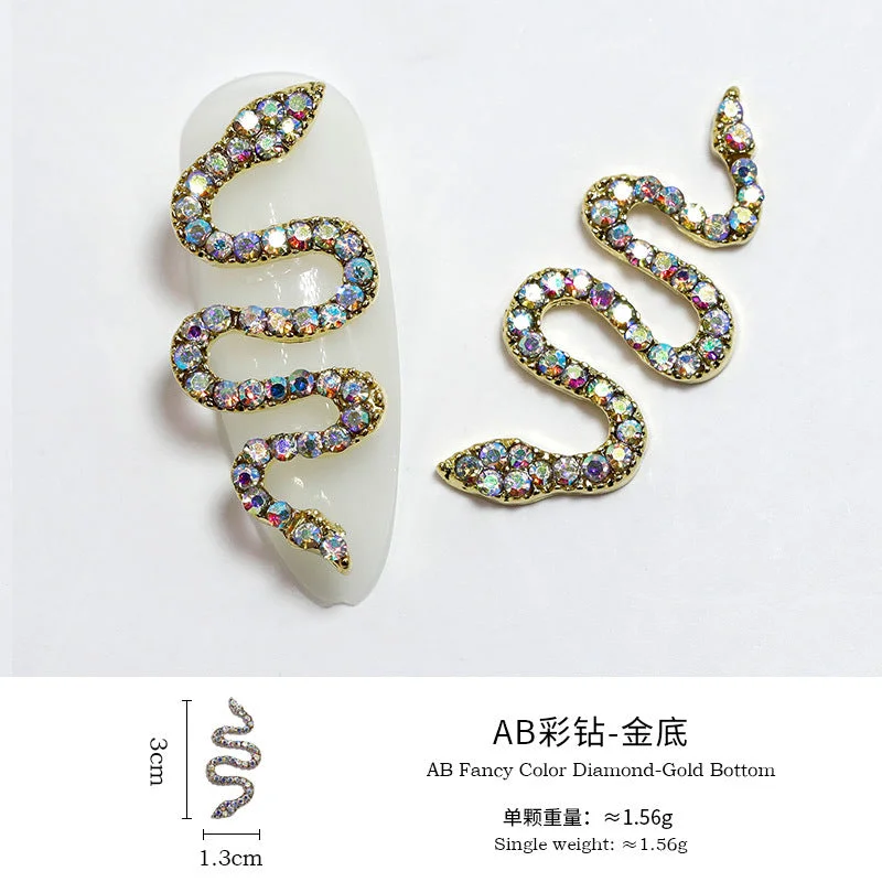 A-358# Gold Bottom - 1 AB Colored Diamond