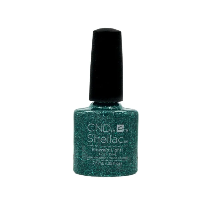 nail polish hearth warm-Shellac - Emerald Lights