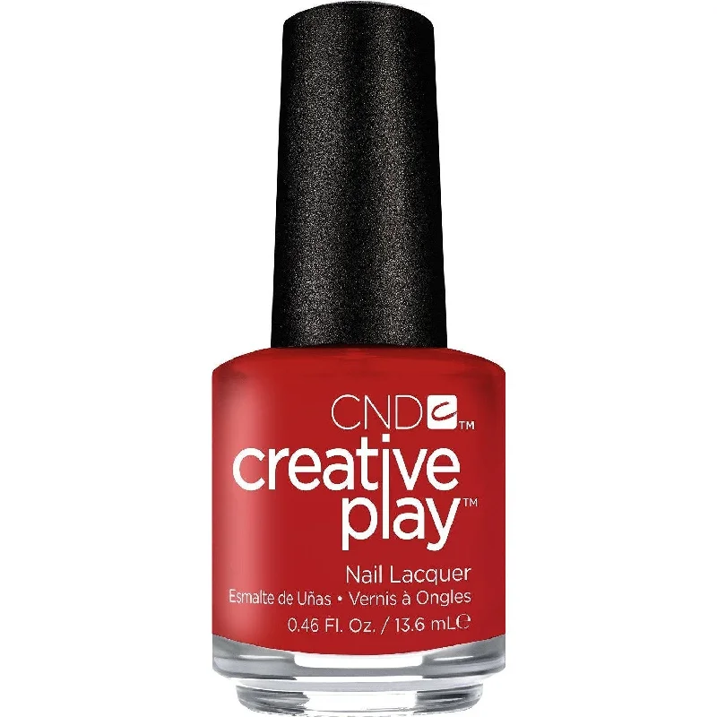 nail polish seal gray-CND Creative Play -  Red-Y To Roll 0.5 oz - #412