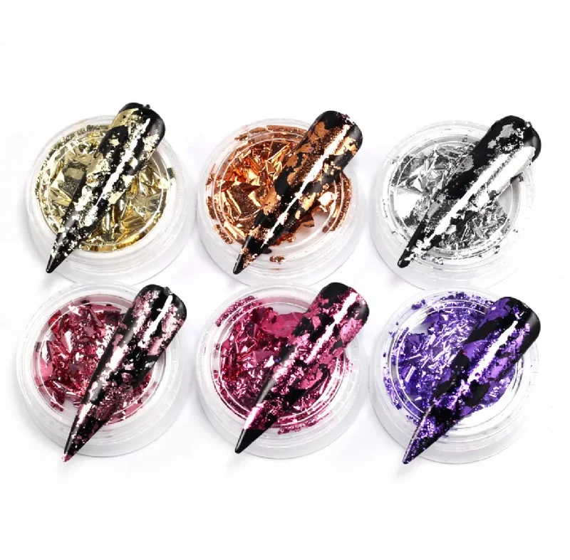 Nail art decoration industrial-Foil set