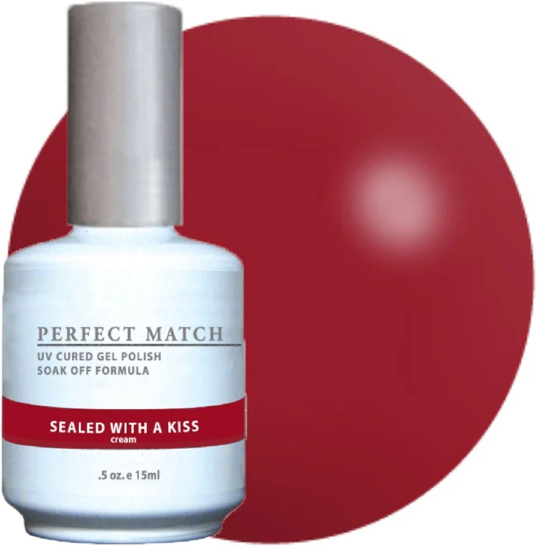 nail polish sand beige-Perfect Match Gel Duo PMS 091 SEALED WITH A KISS