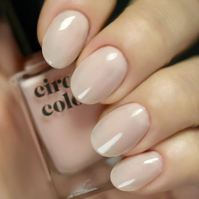 nail polish seashell pink-Cirque Colors - Chiffon