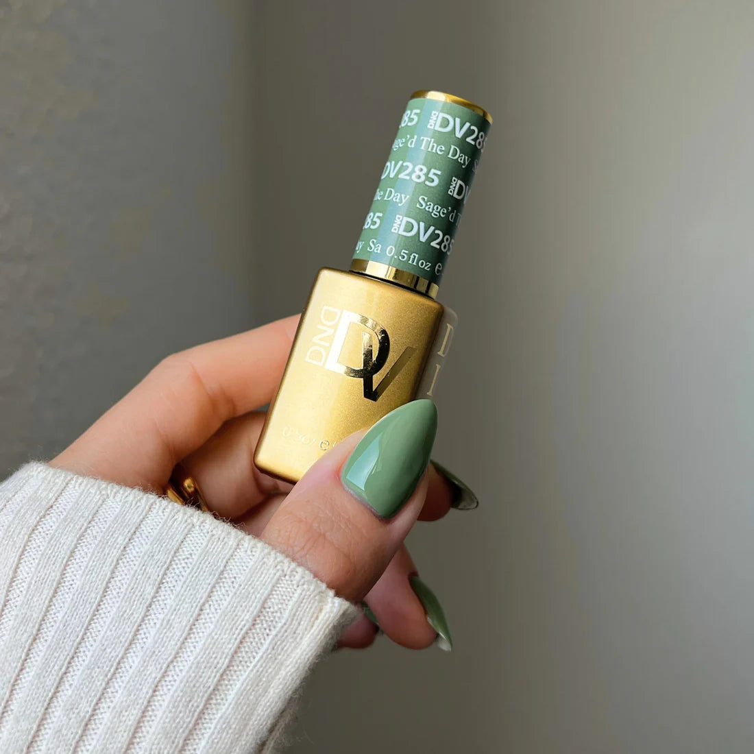 nail polish casual chic-DIVA Duo DV285 Sage'd The Day