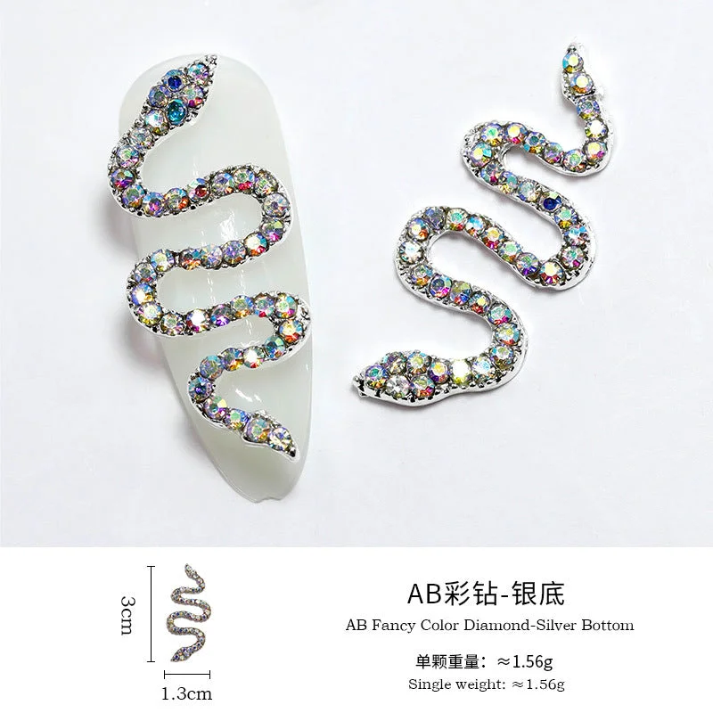 A-356# Silver Bottom - 1 AB Colored Diamond