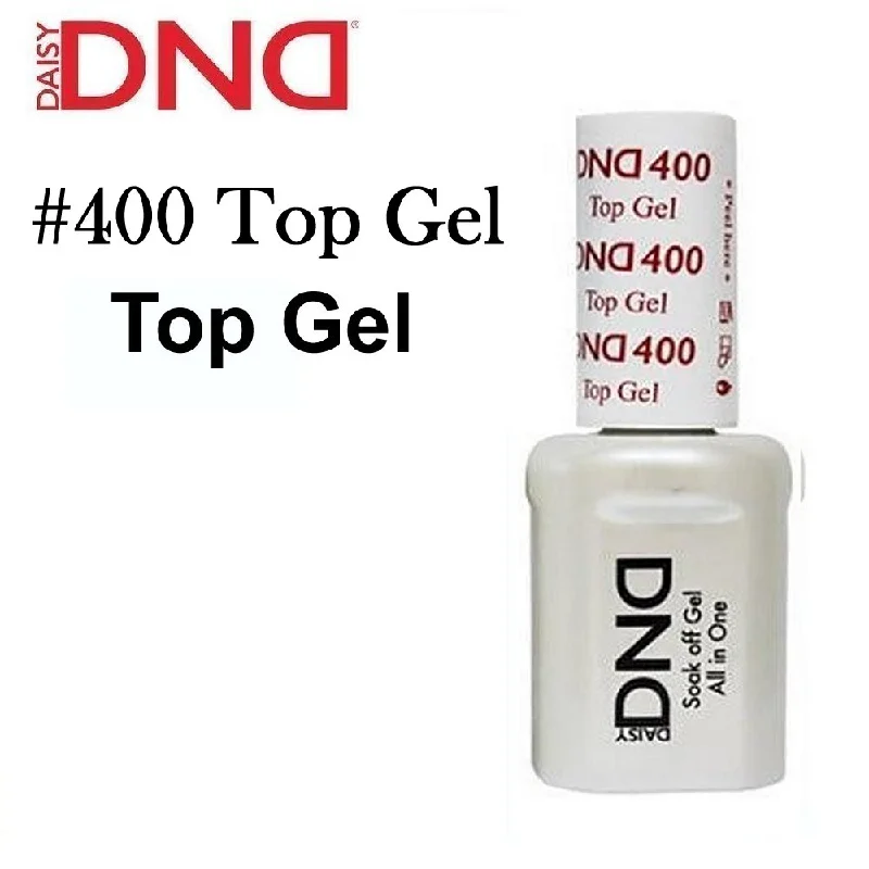 nail polish cookie crumb-DND (400) Top Gel, 0.5 oz