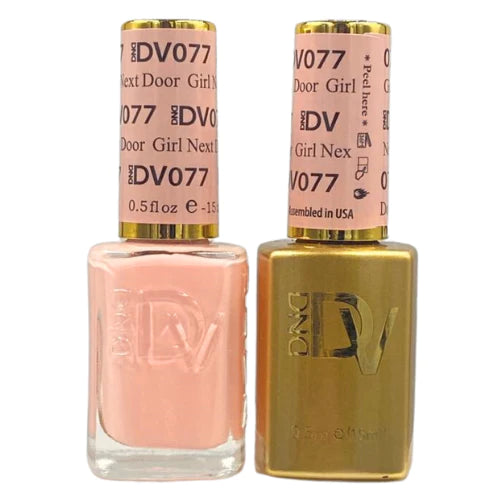 nail polish city lights-DIVA Duo DV077 Girl Next Door