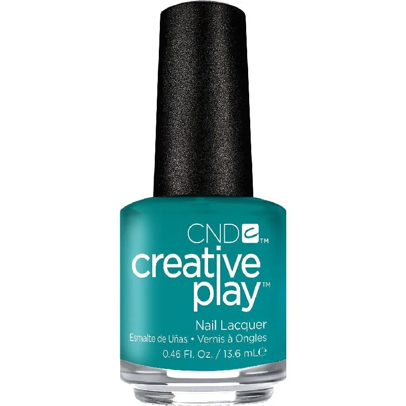 nail polish glacier melt-CND Creative Play -  Head Over Teal 0.5 oz - #432