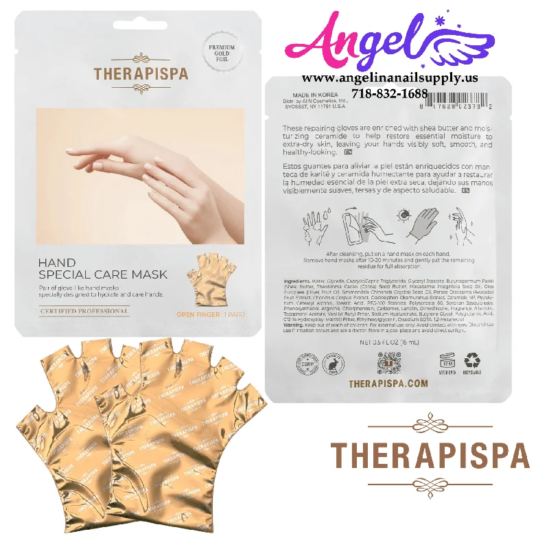 nail polish saloon gold-Therapispa Special Care Mask | Hand Gloves - Box/100pcs