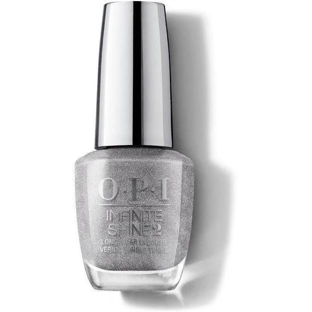 nail polish picnic hues-OPI Infinite Shine - Silver On Ice 0.5 oz - #ISL48