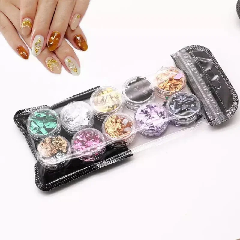 Nail art decoration AI-inspired-Art Foil Set