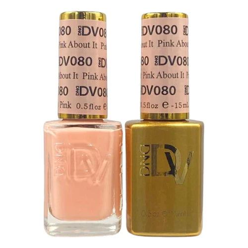 nail polish ocean wave-DIVA Duo DV080 Pink About It