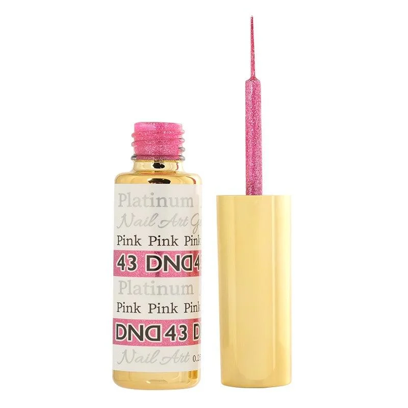 nail polish birch white-DND Gel Art 43 Pink