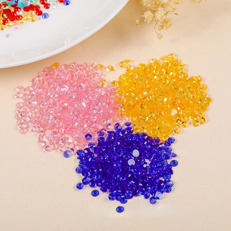 Nail rhinestone bespoke art-3mm Transparent Resin Rhinestones Flatback Fast Delivery   Glue On Rhinestones For Tumblers,Nails