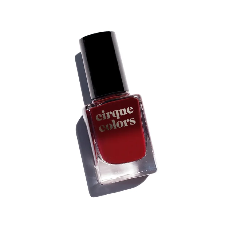 nail polish crystal cave-Cirque Colors - Rothko Red (Thermal)