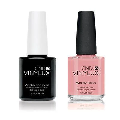 nail polish salt rim-CND - Vinylux Topcoat & Pink Pursuit 0.5 oz - #215