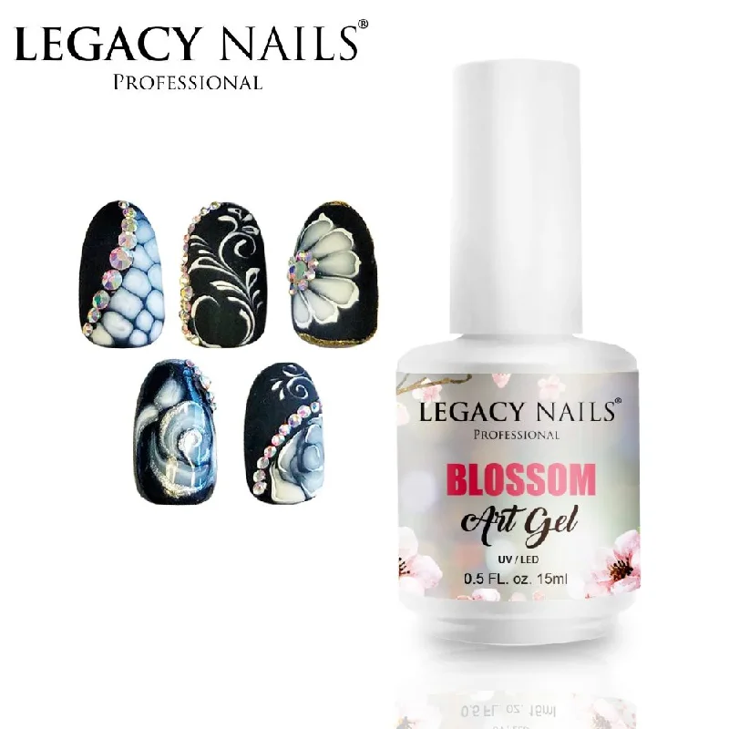 nail polish scarf wrap-Legacy Nails Blossom Art Gel, 0.5oz