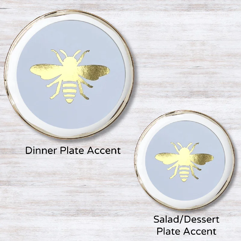 Metallic Gold 5.5 inches round (Salad Plate)