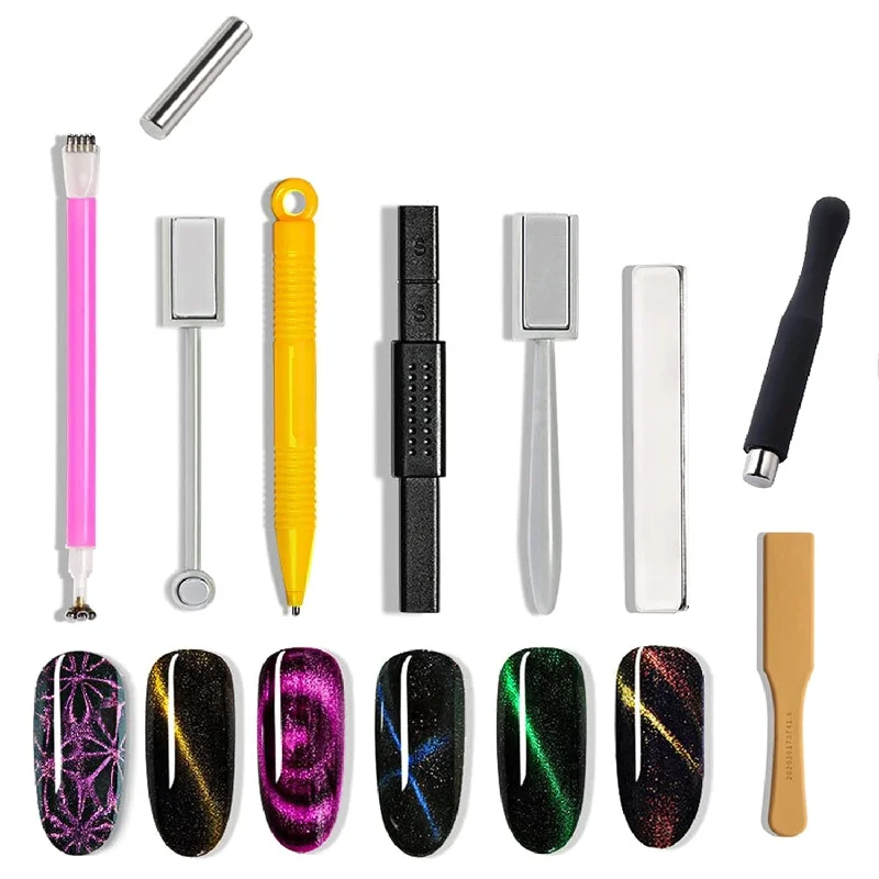 nail polish porridge warm-Magnet Tool Set 9-in-1