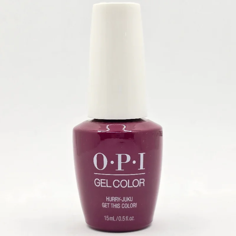 nail repair with nail repair rinse-OPI GC T83 - GEL COLOR HURRY-JUKU GET THIS COLOR!