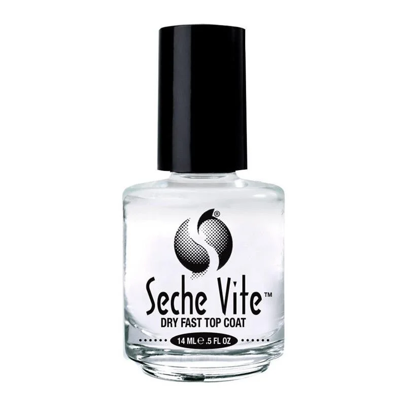 nail polish mist veil-Seche Vite Dry Fast Top Coat 0.5 oz