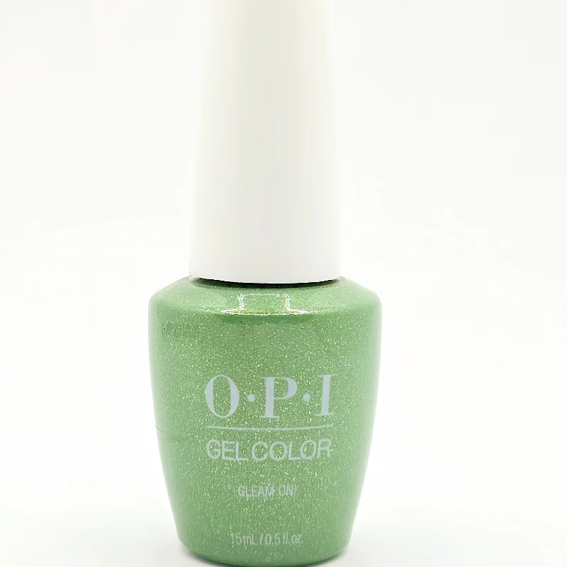 nail repair with nail repair rinse-OPI GC SR6 - GEL COLOR GLEAM ON!