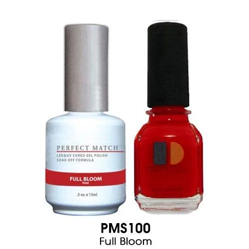 nail polish blackberry dark-Perfect Match Gel Duo PMS 100 FULL BLOOM