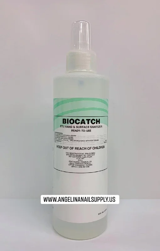 nail polish raspberry glow-Biocatch Hand Sanitizer (8oz)